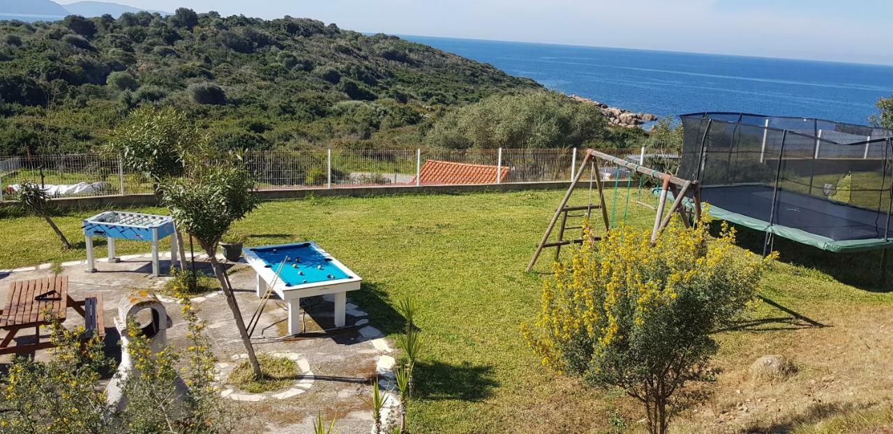 Villa Liamone Studio Fuer 3 Personen , 400 M Vom Strand, Pool, Klimaanlage 사공 외부 사진